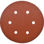 CROMWELL  Discuri de sablare cu hook-n-loop - Model: 600A, 152 mm 150 mm HOOK-N-LOOP-BACKEDSANDING DISCS 6H P80