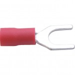 CROMWELL  Conectori tip furca 4.00 mm FORK TERMINAL (Set de 100) RED