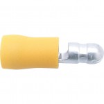 CROMWELL  Conectori i - Terminale cu conectoare glont tata si cu Conector Mama cu Priza 5.00 mm YELLOW MALE BULLET (Set de 100)