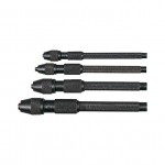 CROMWELL  Set mandrine manuale 0.0-4.8 mm PIN VICES (Set de 4)