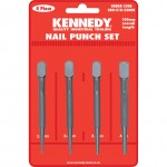 CROMWELL  Poanson pentru cuie - Set SQUARE HEAD NAIL PUNCHESSET OF 4