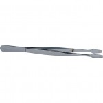 CROMWELL  Penseta 120 mm FLAT BLADE PRECISION TWEEZERS