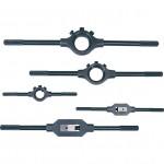 CROMWELL  Set de chei de robinet si suporti piulite de filetare TRADITIONAL TAP WRENCH &DIESTOCK SET 5 piese