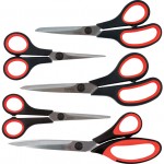 CROMWELL  Set de foarfeci de prindere din 2 materiale BI-MATERIAL GRIP SCISSORSSET (5 piese)