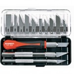 CROMWELL  Set Cutite de Precizie din 16 piese PRECISION CRAFT KNIFE SET (16 piese)