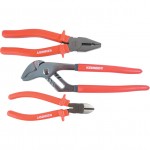 CROMWELL  Set Clesti Crom Vanadiu de Calitate  din 3 Piese - Uz intens HEAVY DUTY CV PLIER & DIAGONAL CUTTER SET 3 piese