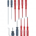 CROMWELL  Set surubelnite cu Maner Combinat si Canelat VDE & ENGINEERS SCREWDRIVER SET 12 piese