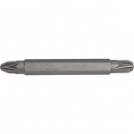 CROMWELL  Bit hexagonal de  1/4” cu doua capete - PZ No.1+No2x60 mm POZIDRIVS/DRIVER BIT 1/4