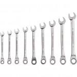 CROMWELL  Cheie combinata  - Seturi 10-19 mm RATCHET COMBINATION SPANNER SET 9PC