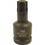 CROMWELL  Cheie tubulara de impact TX pentru suport patrat 1/2” T40 INT. TORX IMPACT SOCKET 1/2