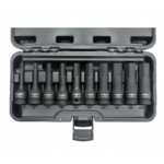 CROMWELL  Cheie tubulara de impact hex pentru Suport patrat de 1/2” 10 piese HEX DRIVER IMPACTSOCKET SET 1/2