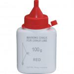 CROMWELL  Rezerva creta rosu 100 g  RED CHALK LINE REFILL 100gm