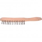 CROMWELL  Perie de sarma pentru razuire cu fire de otel inoxidabil 2-ROW STAINLESS STEEL WIRE SCRATCH BRUSH