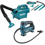 MAKITA CL121DWA Aspirator masina Li-Ion, 12V CXT, cu 1 acumulator + MP100DZ Pompa Li-Ion, 12V