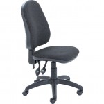 CROMWELL  Scaun cu spatar inalt H/BACK OPERATOR CHAIR CHARCOAL FABRIC