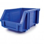 CROMWELL  Cutie de depozitare din plastic MTL1 PLASTIC STORAGE BIN BLUE