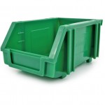 CROMWELL  Cutie de depozitare din plastic MTL1 PLASTIC STORAGE BIN GREEN