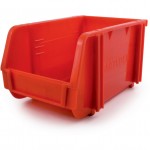 CROMWELL  Cutie de depozitare din plastic MTL2 PLASTIC STORAGE BIN RED