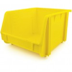 CROMWELL  Cutie de depozitare din plastic MTL3 PLASTIC STORAGE BIN YELLOW