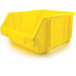 CROMWELL  Cutie de depozitare din plastic MTL3A PLASTIC STORAGE BIN YELLOW