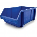CROMWELL  Cutie de depozitare din plastic MTL4 PLASTIC STORAGE BIN BLUE