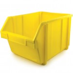 CROMWELL  Cutie de depozitare din plastic MTL5 PLASTIC STORAGE BIN YELLOW