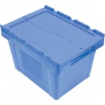 CROMWELL  Cutie de depozitare din plastic 20 Ltr EURO NESTING BIN BLUE C/WLID