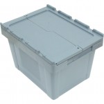 CROMWELL  Cutie de depozitare din plastic 40 Ltr EURO NESTING BIN GREY C/WLID