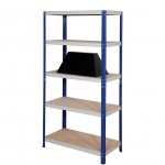 CROMWELL  Stand cu 5 polite 5-SHELF RACK 1770x900x300 mm 265 KG PER SHELF