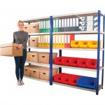 CROMWELL  Stand cu 5 polite 5-SHELF RACK 1770x1200x600 mm 265 KG PER SHELF