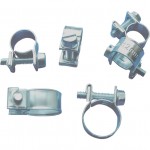 CROMWELL  Set 100 coliere 7-9 mm  ZINC PLATED MINI CLIPS (NUT& BOLT)