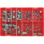 CROMWELL  Trusa cleme sa - BZP ASSORTED ZINC PLATED MINI CLIPS(NUT & BOLT) 65PC