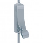 CROMWELL  Zavor cu suport PUSH PAD PANIC LATCH SILVER