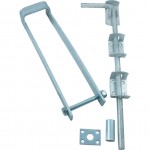 CROMWELL  Set dublu de zavoare pentru poarta 350 mm DOUBLE GATE FASTENER SETC/W FITTINGS GALV.