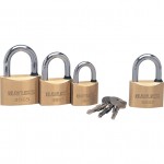 CROMWELL  Lacat - cheie in cruce 60 mm BRASS CROSS KEY PADLOCK