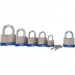 CROMWELL  Lacat cu corp din oetel laminat 40x25 mm LAMINATED PADLOCK STEELBODY