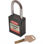 CROMWELL  Lacat de siguranta SAFETY PADLOCK KEYED DIFFERENTLY BLACK