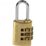 CROMWELL  Lacat 20 mm BRASS COMBINATION PADLOCK(Set de 4)