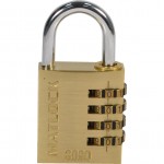 CROMWELL  Lacat 40 mm BRASS COMBINATION PADLOCK(Set de 4)