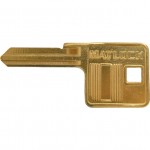 CROMWELL  Cheie KB802 KEY BLANK TO SUIT 40-65 mm LAM STEEL BRASS + W/R MTL P/LOCKS