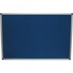 CROMWELL  Tabla din pasla pentru notificari FELT NOTICE BOARD 1200x900 mm BLUE ALUMINIUM TRIM