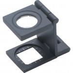 CROMWELL  Lupa de buzunar pliabil - Diametru 15 mm FM15 FOLDING MAGNIFIER WITH SCALE