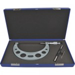 CROMWELL  Micrometru extern cu cadru emailat - metric 125-150 mm EXTERNAL MICROMETER