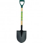 CROMWELL  Lopata cu capat rotund C/S ROUND SHOVEL HARDWOOD SHAFT