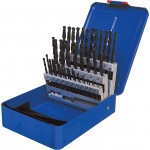 CROMWELL  Burghiu Jobber de mare viteza din otel - 51 piese 1-6 mm x0.1 mm HSS S/S R-F DRILL SET