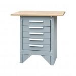 CROMWELL  Dulap cu cinci sertare si masa de lucru 5-DRAWER CABINET & WORKBENCH