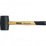 CROMWELL  Ciocan de cauciuc 16oz BLACK RUBBER MALLETWOOD SHAFT