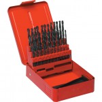 CROMWELL  Set Jobber HSS Cu canal ascutit - 51 piese SET OF 51 HSS DRILLS 1-6.00 mm x 0.1 mm