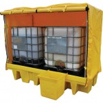 CROMWELL  Palet de varsare SPILL PALLET 2x IBC;COVERED