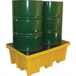 CROMWELL  Palet de varsare SPILL PALLET 2-DRUM;4-WAY ENTRY